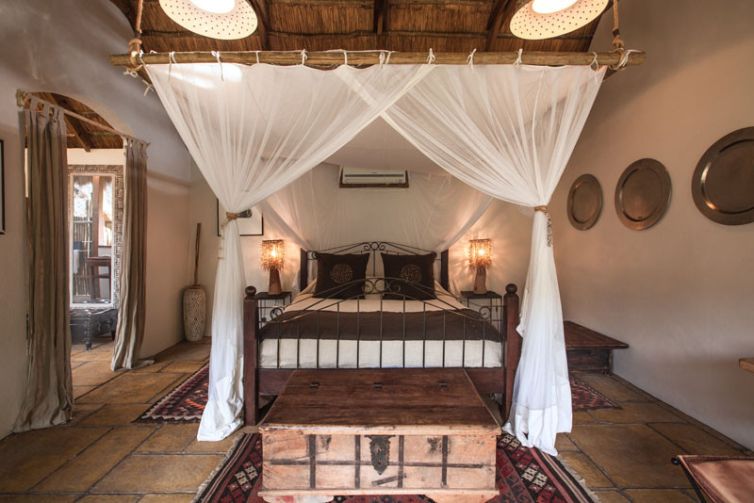 Tongabezi Lodge Garden House Double Bedroom