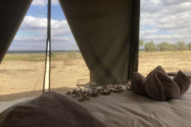 Tusk & Mane Mobile Camping Kutali Island Tent View