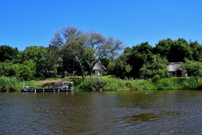 Waterberry Lodge from the Zambezi