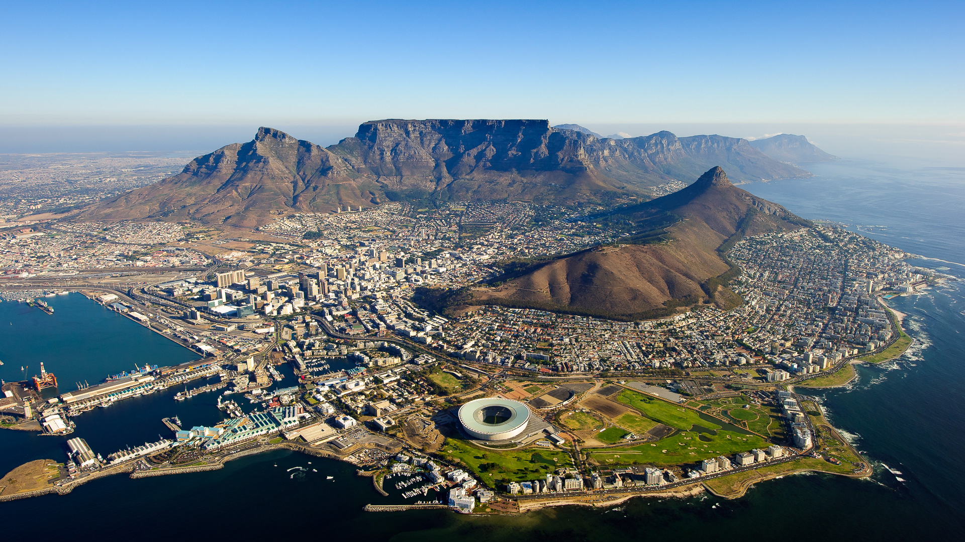 south africa header cape town aerial photo