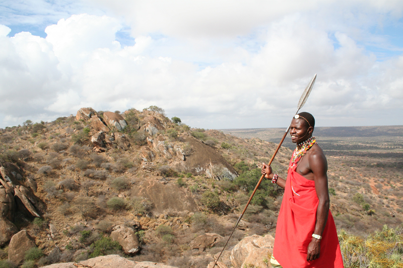 rob visits the mathews range in northern kenya march 2011