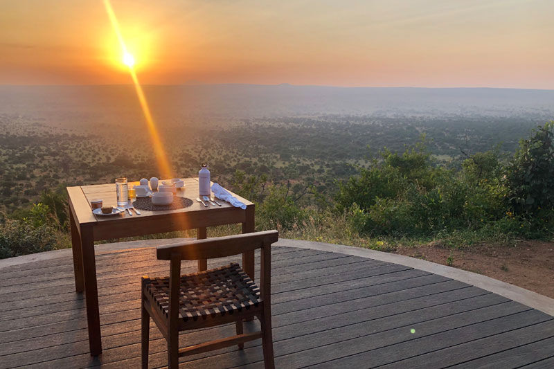 1 sunset dinner crater view