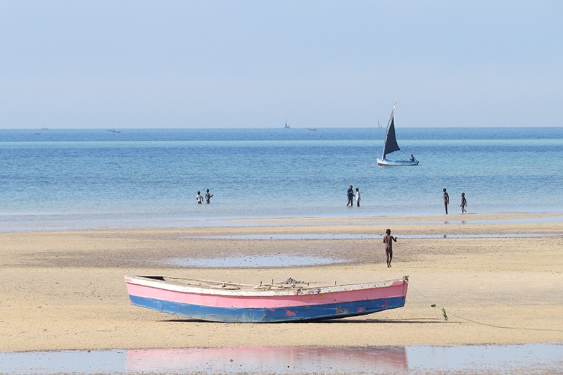 Frances savours the beaches of Mozambique