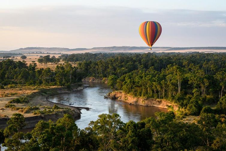 Offbeat Mara Camp ballooning