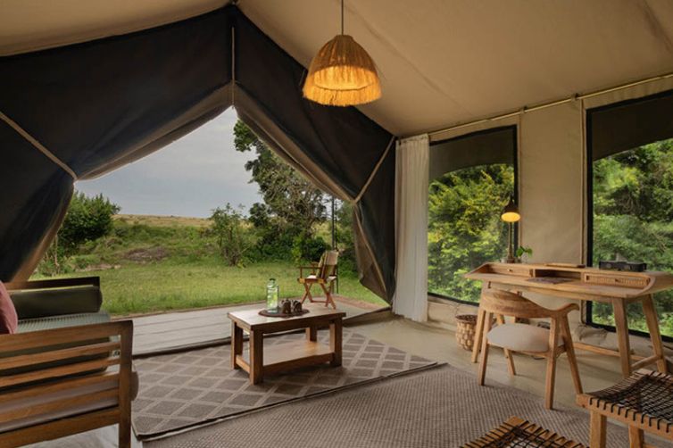 Rekero Camp - Tent Lounge