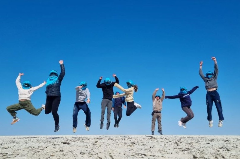 2. Safari with teens