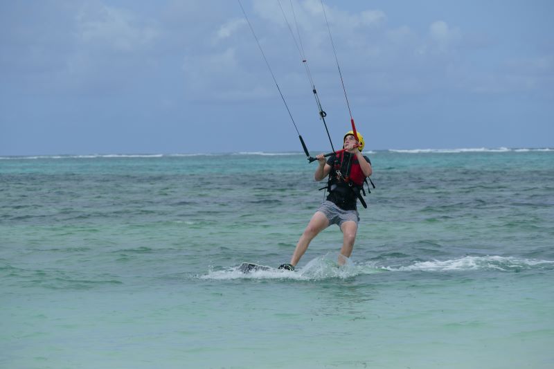 4. Safari activites for teens kite surfing