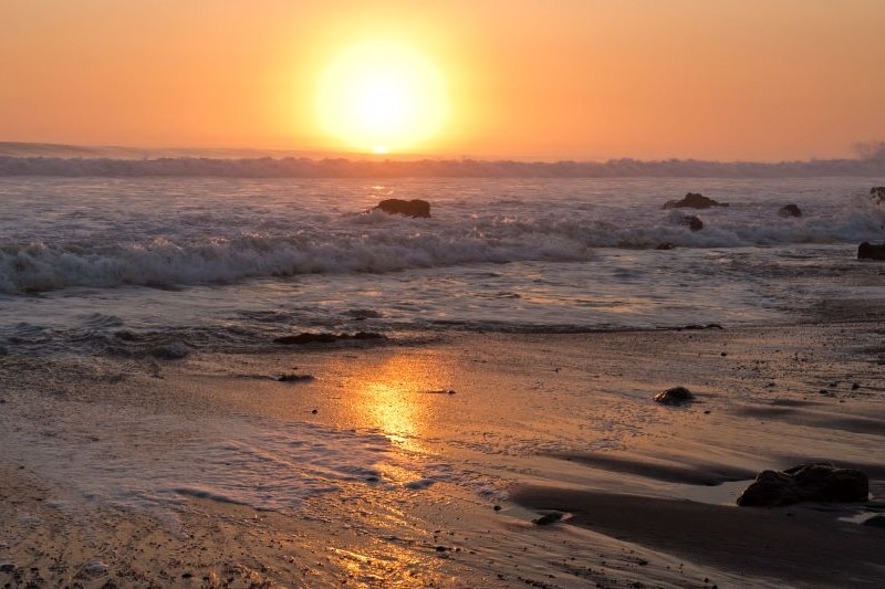 33 Shipwreck Lodge Sunset at the coast