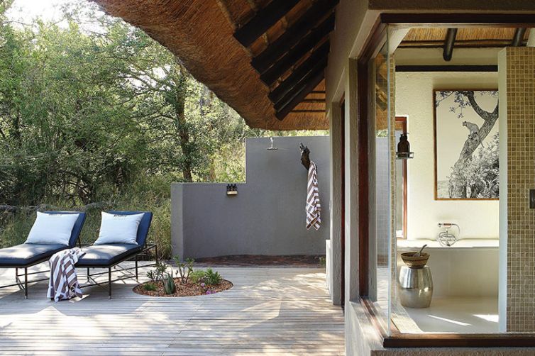 Londolozi Tree Camp, Sabi Sands, South Africa Luxury Safari - Outside Shower