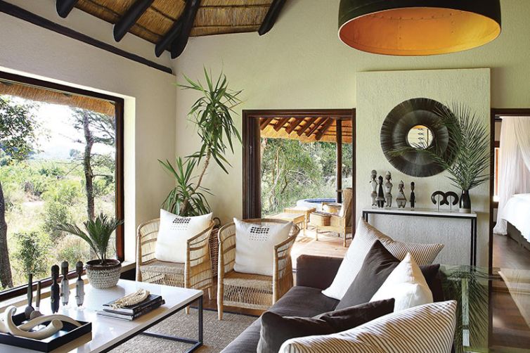 Londolozi Tree Camp, Sabi Sands, South Africa Luxury Safari - Suite Lounge