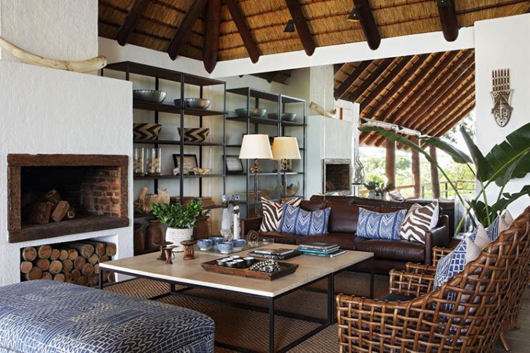 Londolozi Varty Camp, Sabi Sands, South Africa Luxury Safari - Main Area Lounge