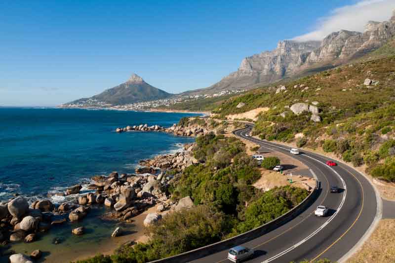 Roads in Cape Town