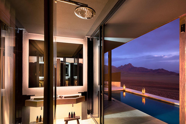 andBeyond Sossusvlei Desert Lodge in Namibia