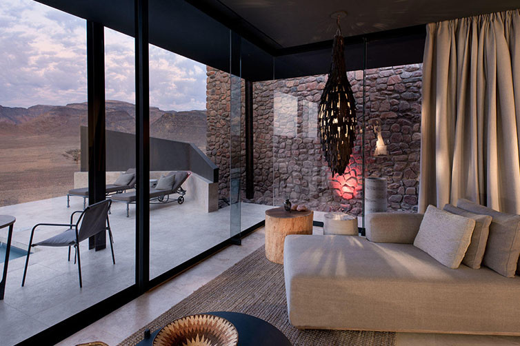 andBeyond Sossusvlei Desert Lodge in Namibia
