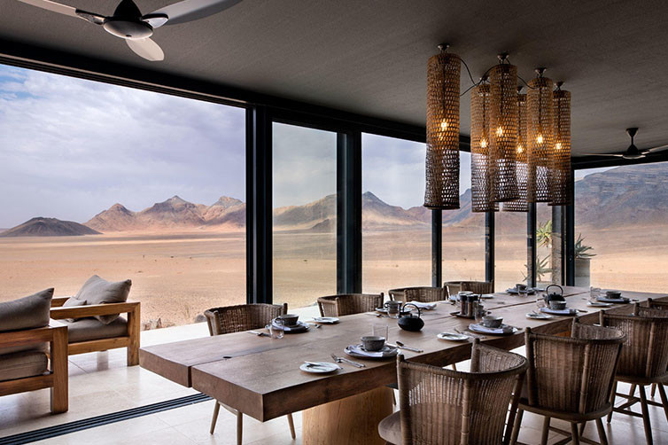 andBeyond Sossusvlei Desert Lodge in Namibia