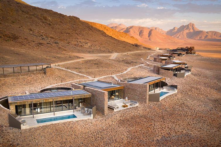 andBeyond Sossusvlei Desert Lodge in Namibia