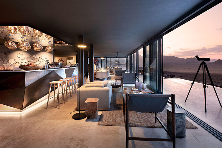 andBeyond Sossusvlei Desert Lodge in Namibia