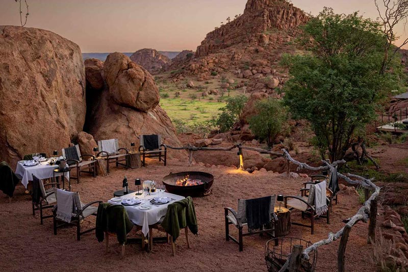 Mowani Mountain Camp in Namibia
