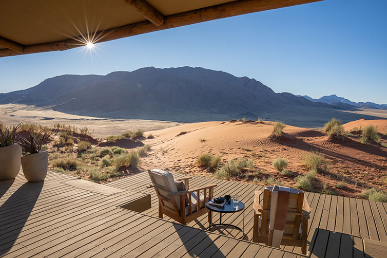Wolwedans Desert Lodge in Namibia