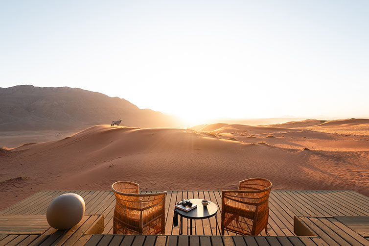 Wolwedans Desert Lodge in Namibia