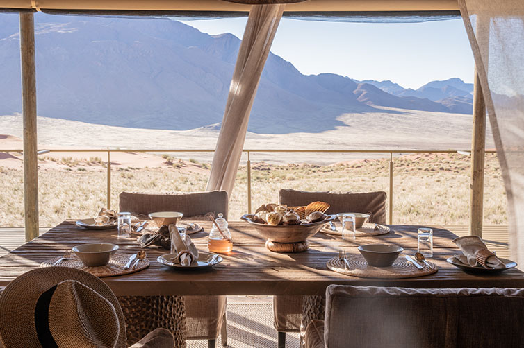 Wolwedans Desert Lodge in Namibia
