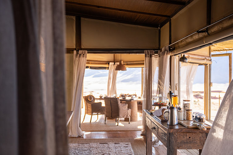 Wolwedans Desert Lodge in Namibia